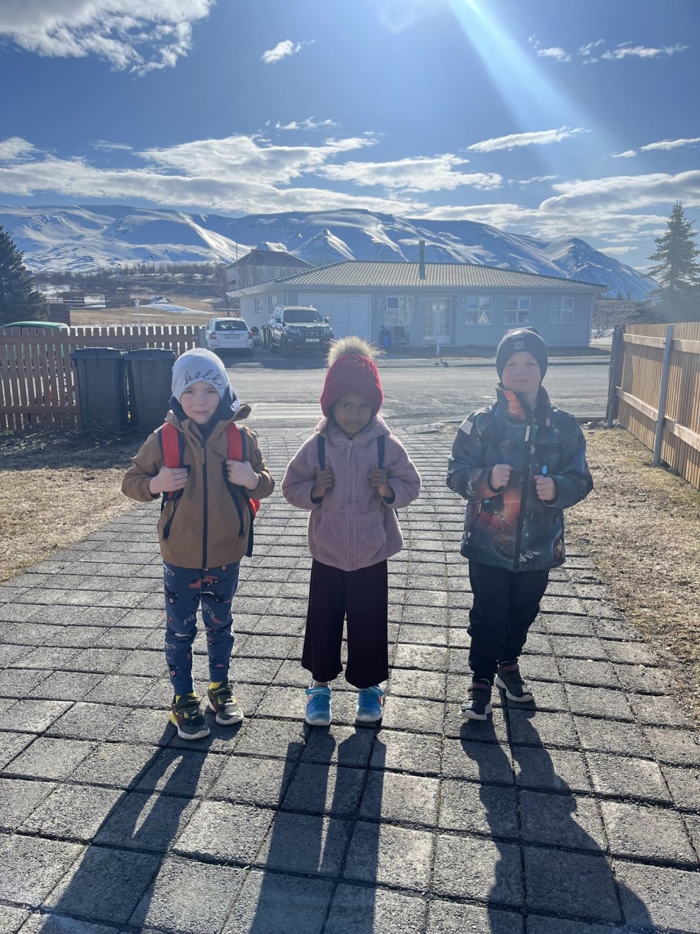 Skólaheimsókn í maí