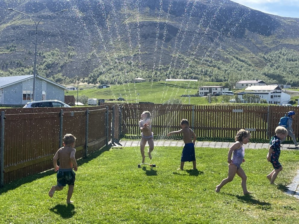 Sulludagur í blíðskaparveðri