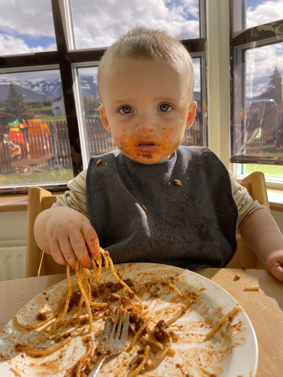 Allur matur á að fara upp í munn og ofan í maga.....