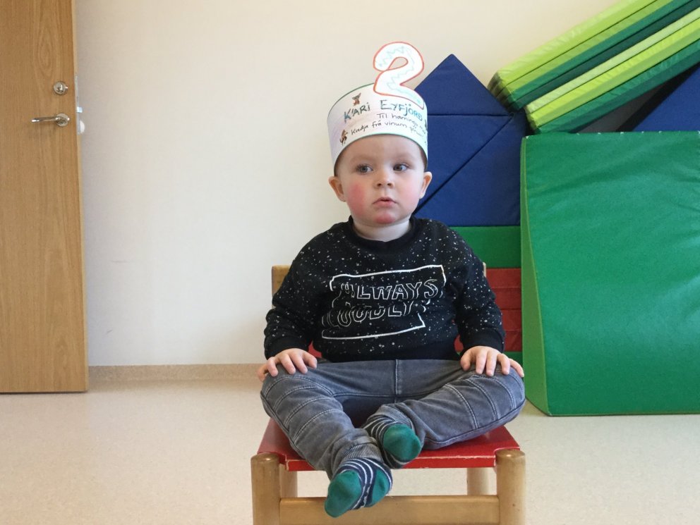 Kári Eyfjörð varð 2 ára þann 30. september síðastliðinn.