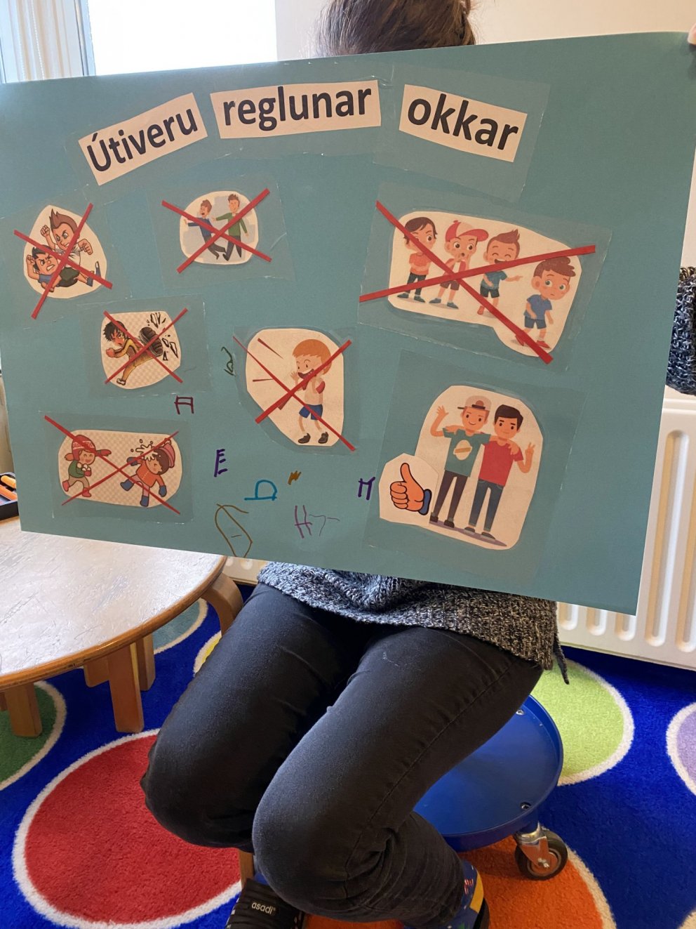 Útivistarreglur í Krummafæti