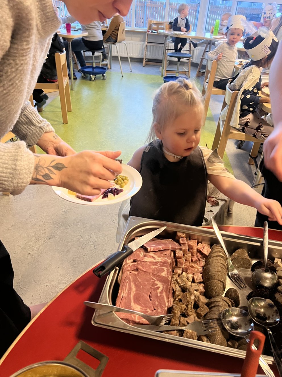 Myndir af starfinu í janúar