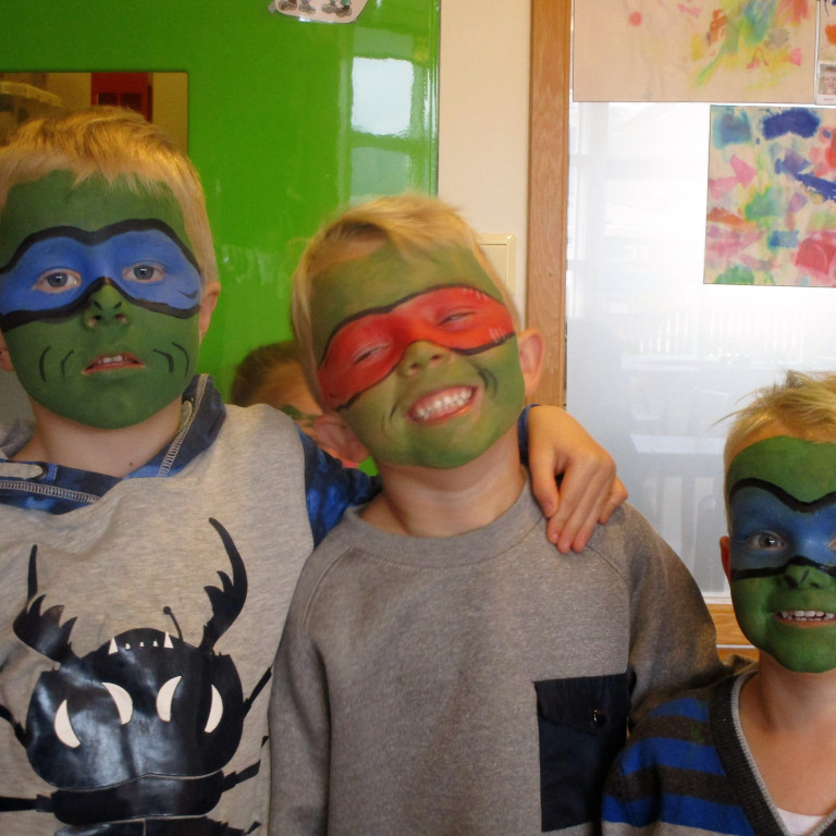 það var þó nokkuð um turtleskarla :)